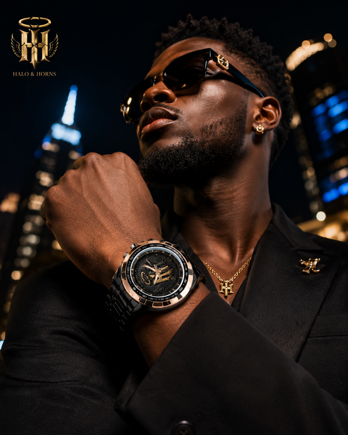 Halo & Horns Gilded Shadow Chronograph