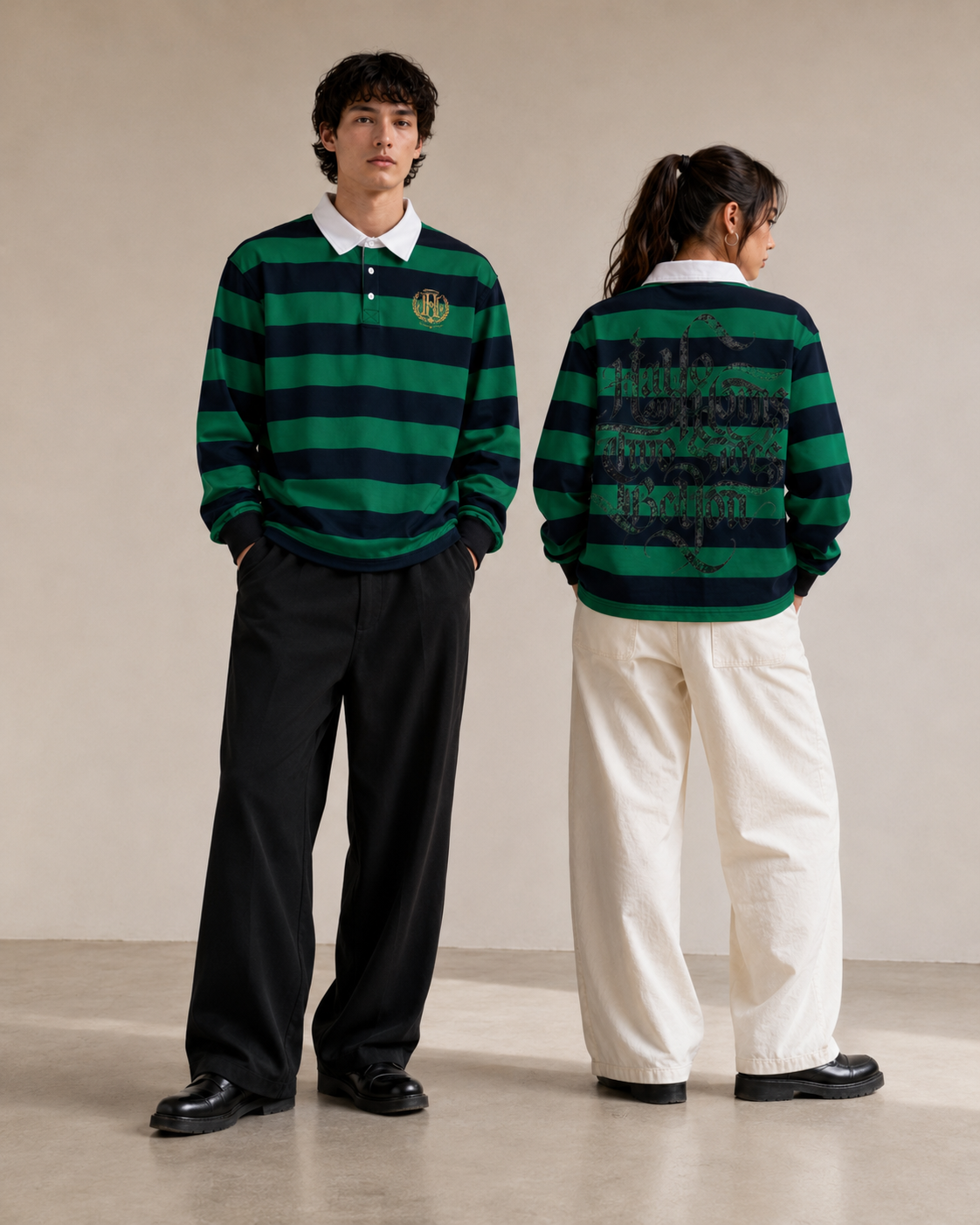 Two Sides Rugby Polo