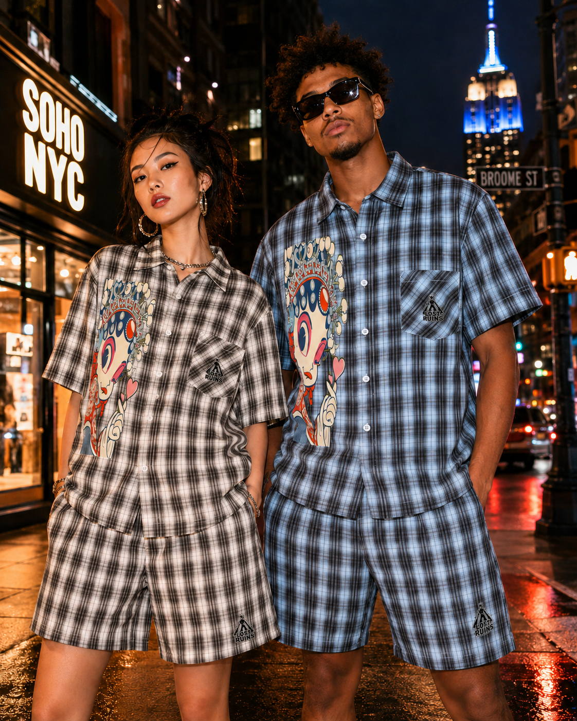 Lost Ruins “Dragon District” Woven Shirt