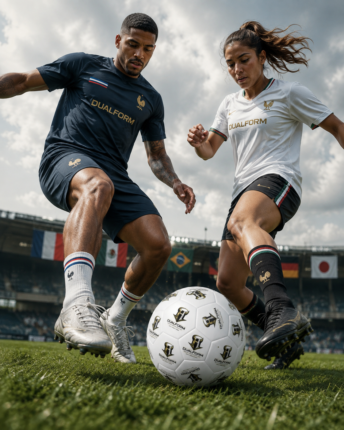 DualForm MatchReady Soccer Ball Set
