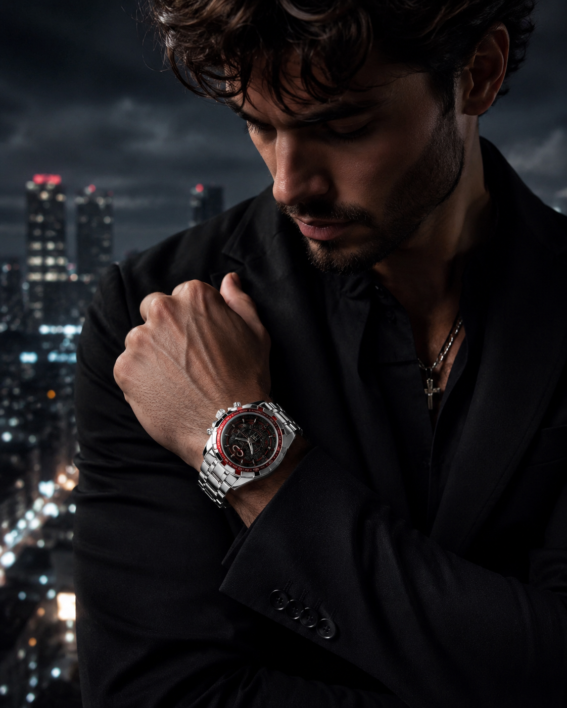 Halo & Horns Red Covenant Chronograph