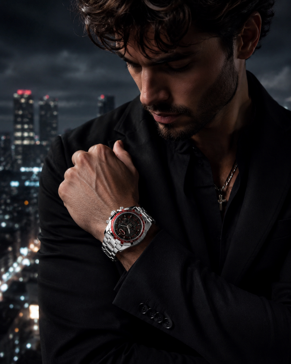 Halo & Horns Red Covenant Chronograph