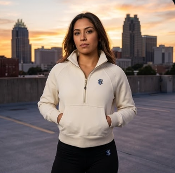 The Traverse Crop Quarter-Zip