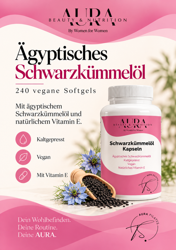 Ägyptisches Schwarzkümmelöl – Immunsystem & Zellschutz