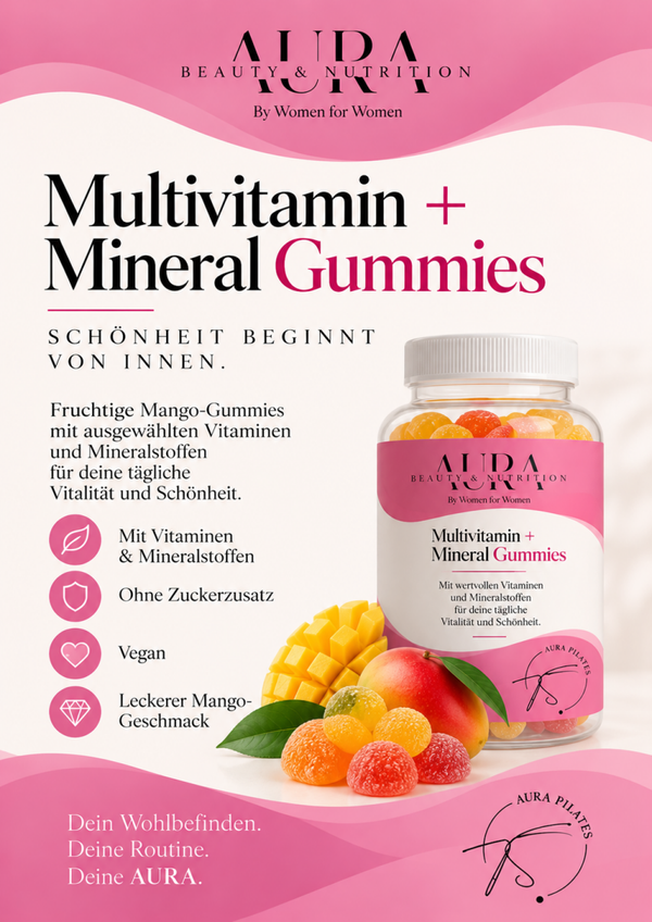 Multivitamin + Mineral Gummies – Schönheit & Vitalität