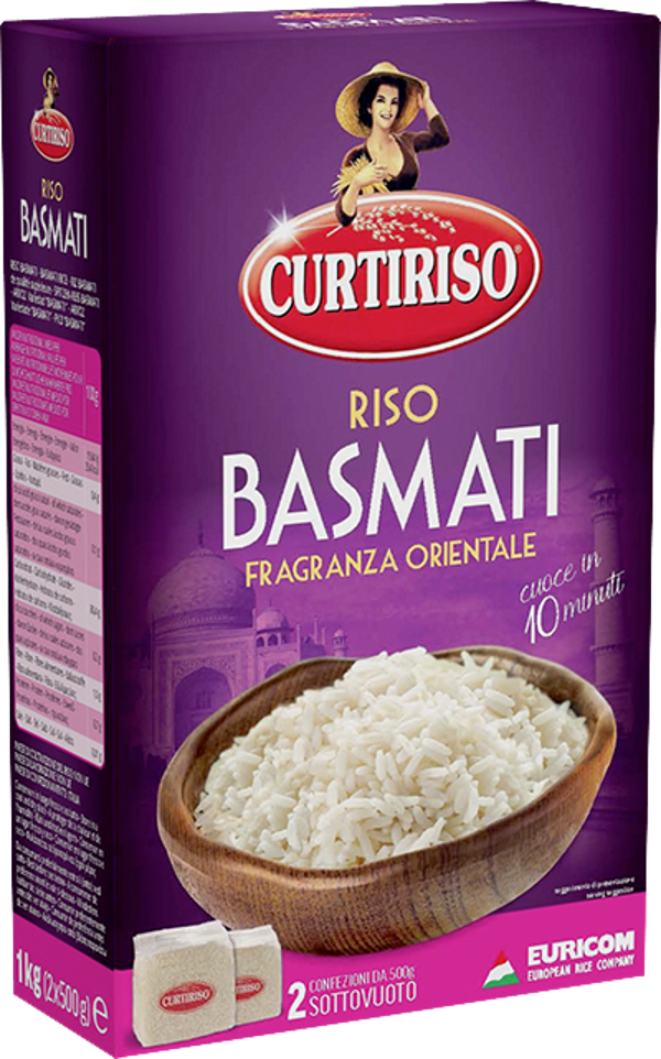 Curtiriso Basmati 1kg.