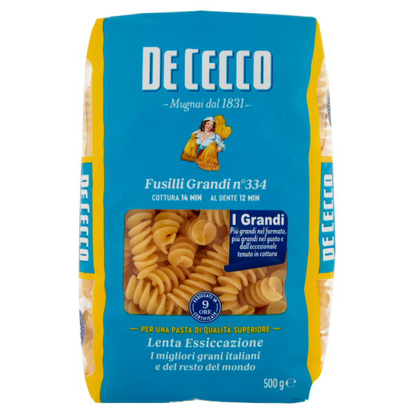 Fusilli Grandi n334 - De Cecco