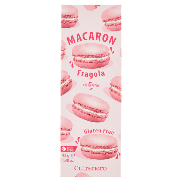 Macarons aardbei - Cuorenero