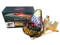 Serranoham + houder en mes