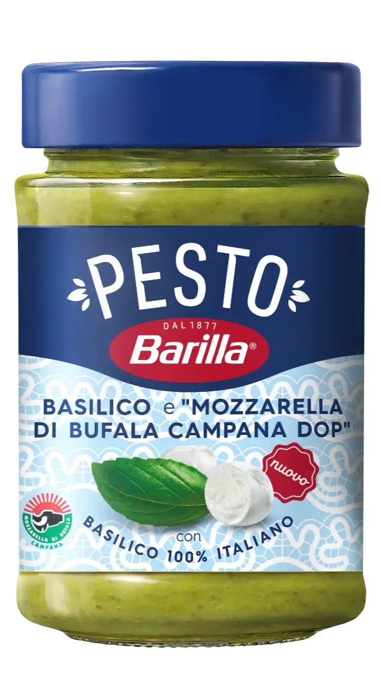 Pesto basilico e mozzarella di bufala DOP - Barilla