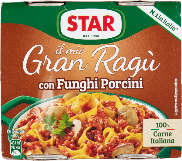 Ragu funghi porcini - Star