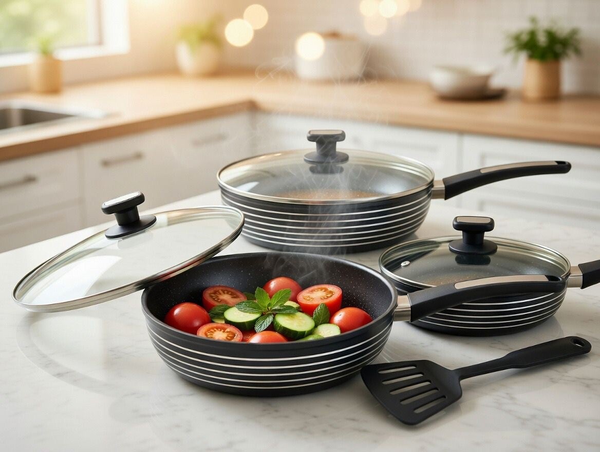 Set padelle PFOA free Eco Green