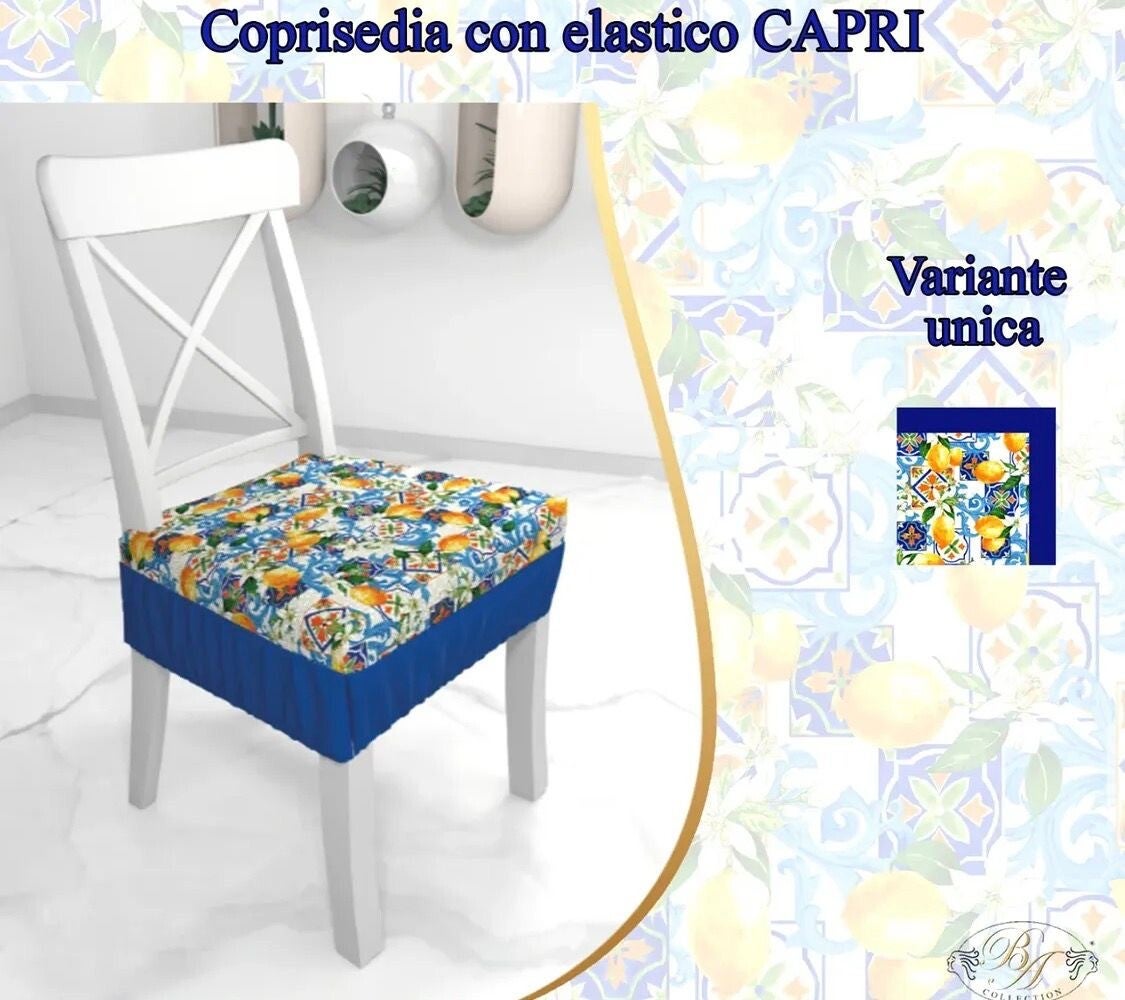 Copri sedia con elastico Capri