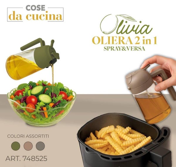 Oliera spray e versa