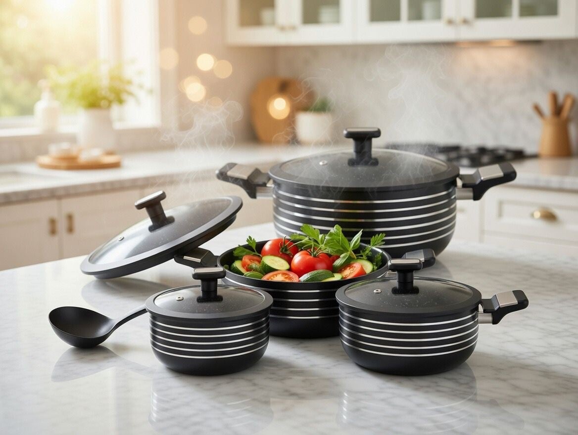 Set casseruole  PFOA free Eco Green