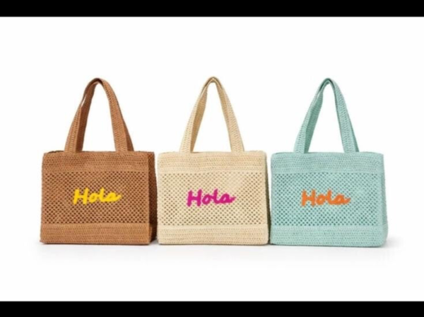 Borsa mare in juta Papalina