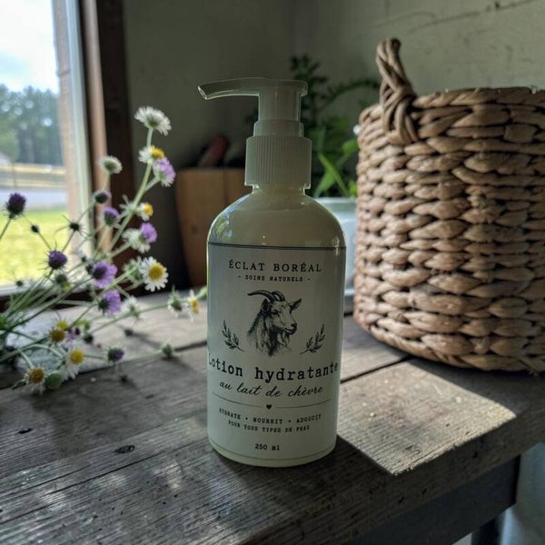 Lotion au lait de chèvre