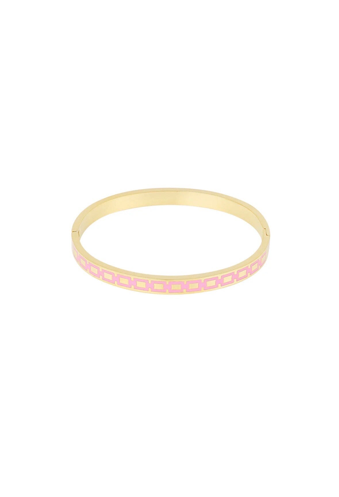 Slavenarmband roze
