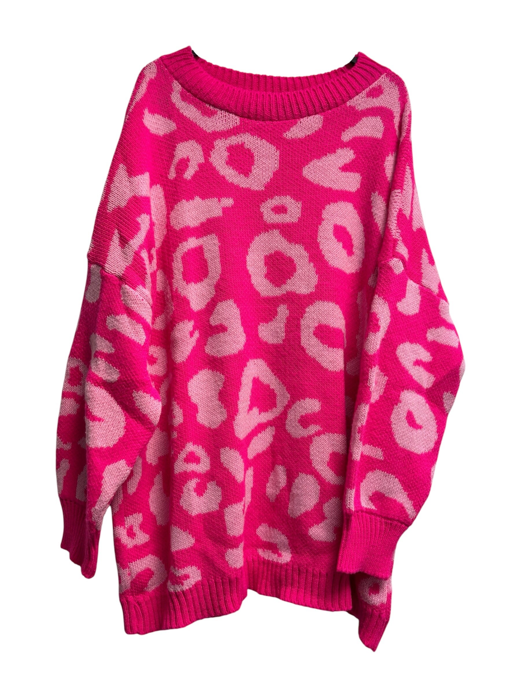 Roze panterprint