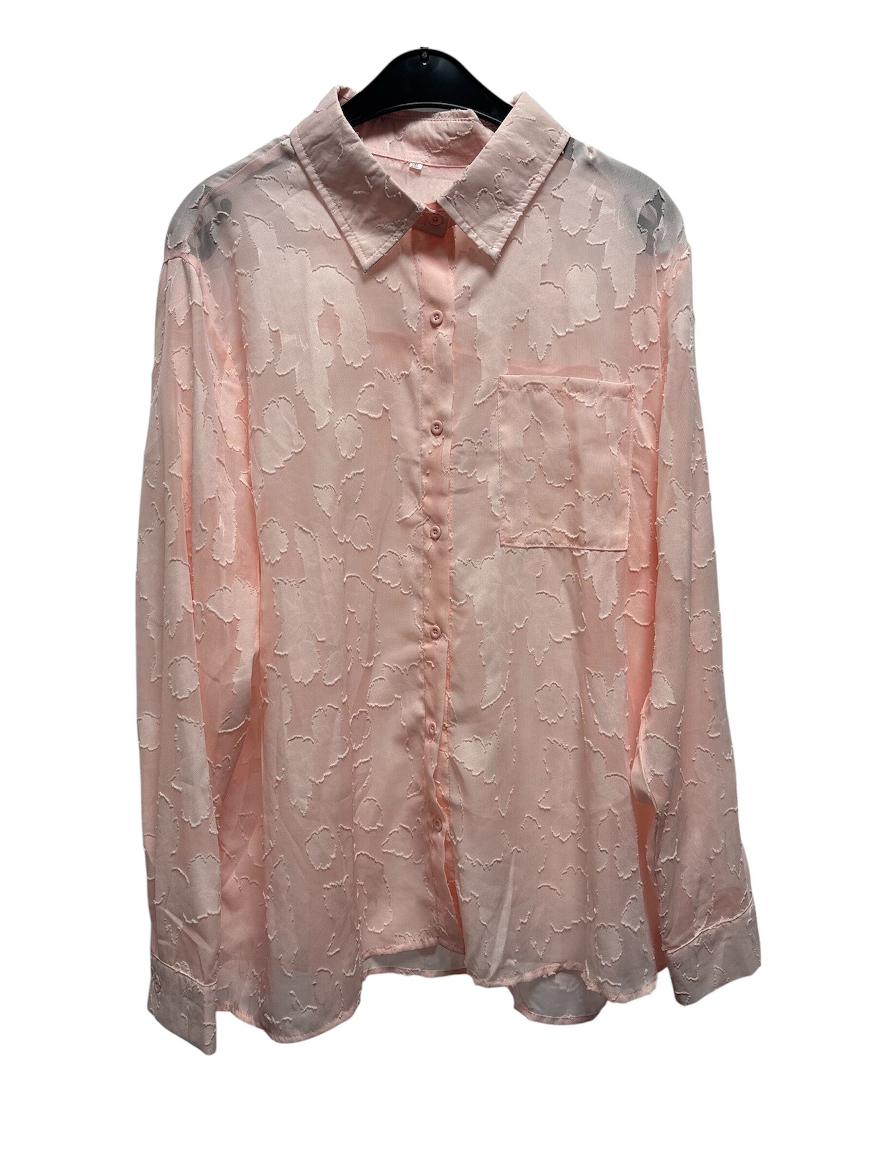 Roze blouse
