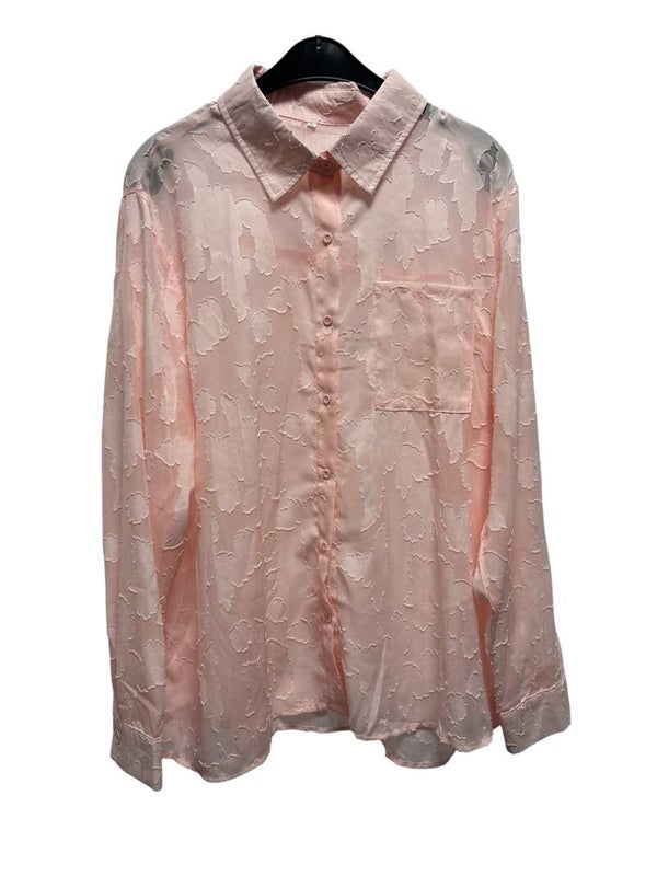 Roze blouse