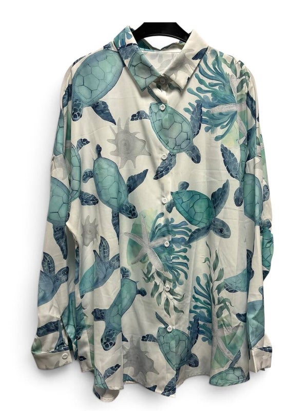 Blouse schildpad