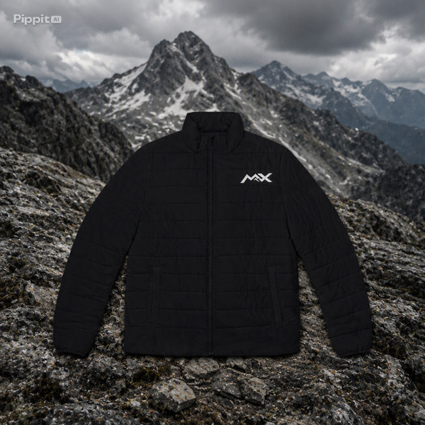 Mountain XPLR Men's Puffer Jacket |AOP Jacket, Quilted Coat