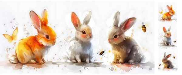 Trinkflasche  Hase 1