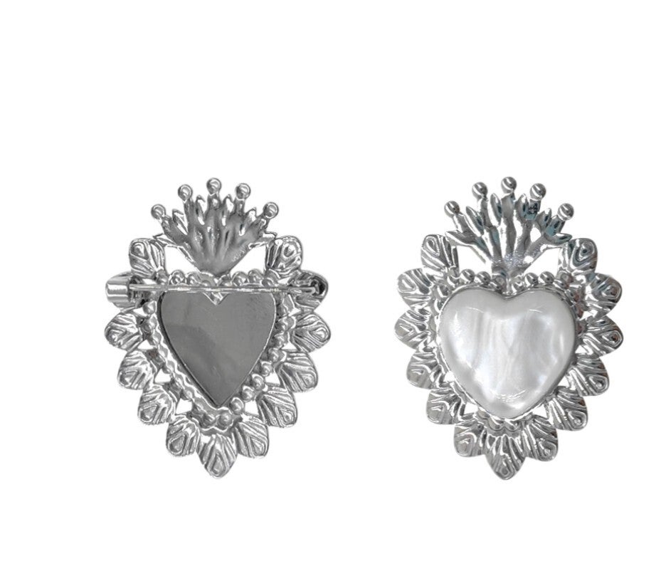 Broche Ex-Voto argent
