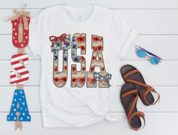 USA 4th Of July Graphic T-Shirt