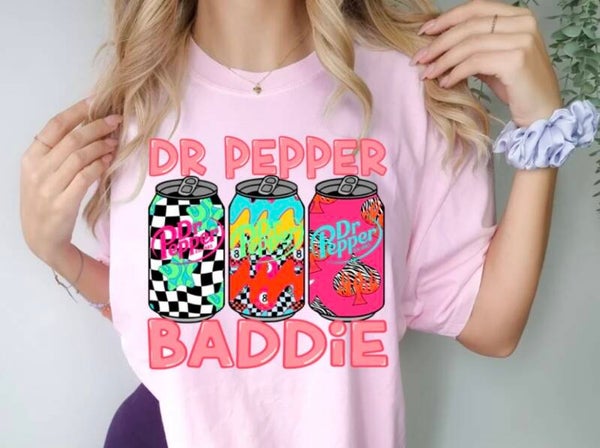 Dr. Pepper Baddie Graphic T-Shirt