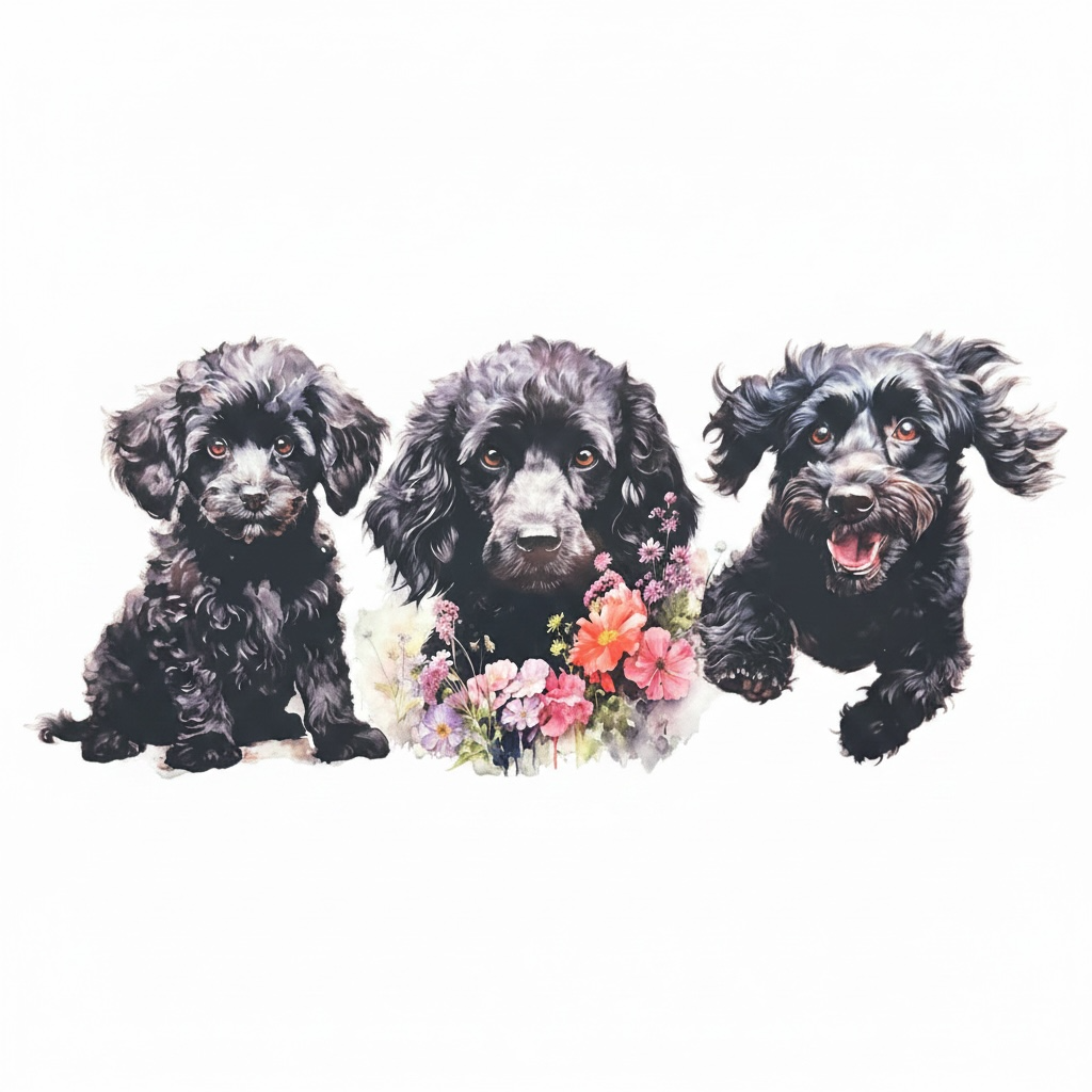 Black Doodle 121
