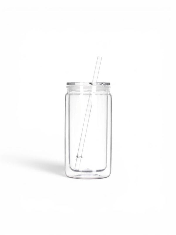16oz Acrylic Snowglobe Tumbler