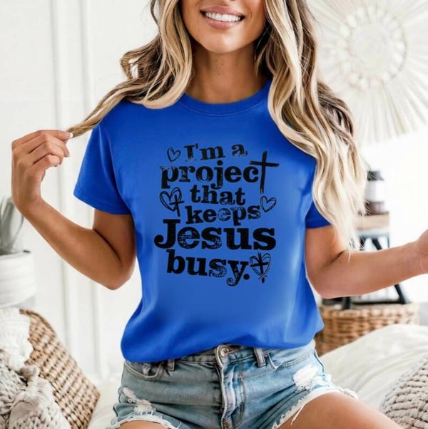 I’m A Project Of Jesus Graphic T-Shirt