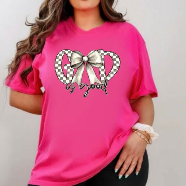 Cheetah Print Cow Skull With Fringe Graphic T-Shirt