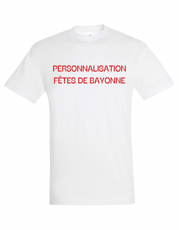 T-shirt fêtes de Bayonne