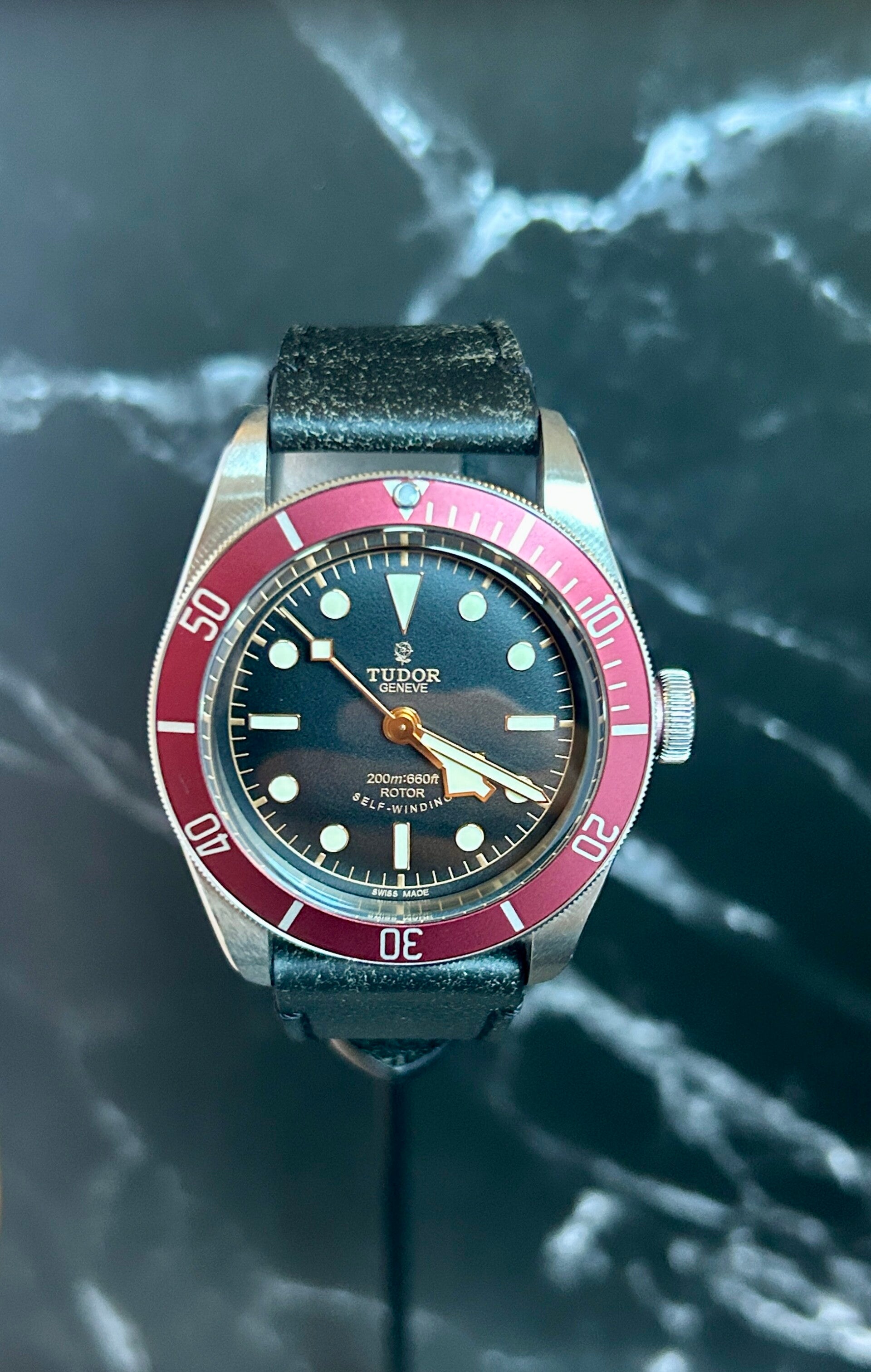 Tudor Black Bay Red Smile