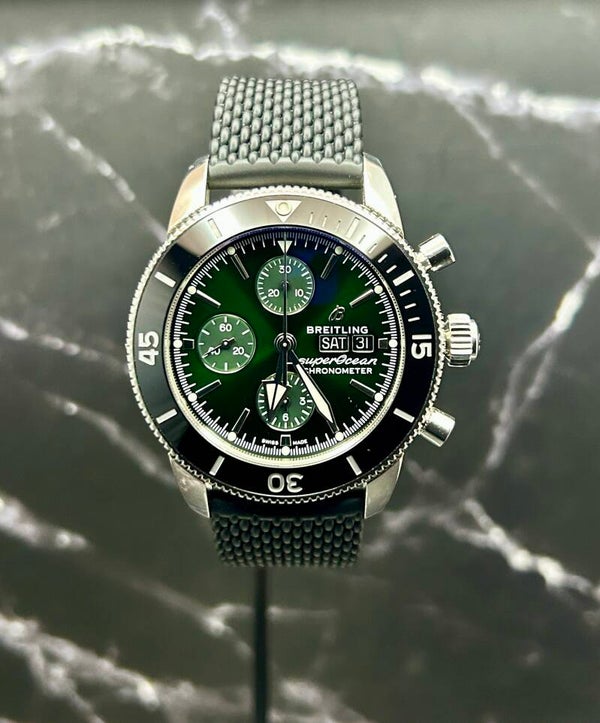 Breitling Superocean Green dial