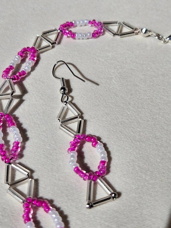 Bracelet et boucles d'oreilles