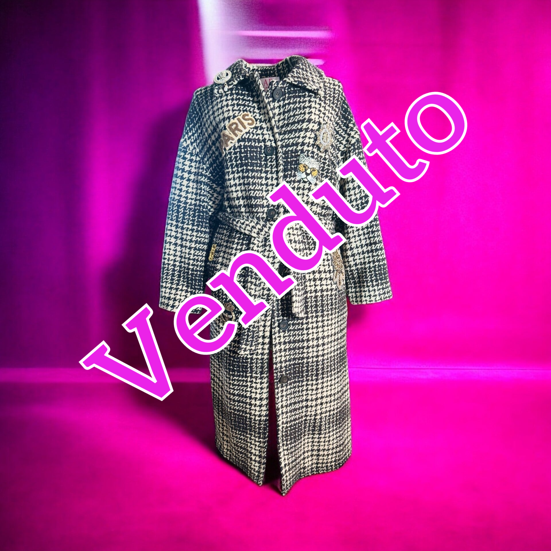 Cappotto AB pink "Tiger of Paris"