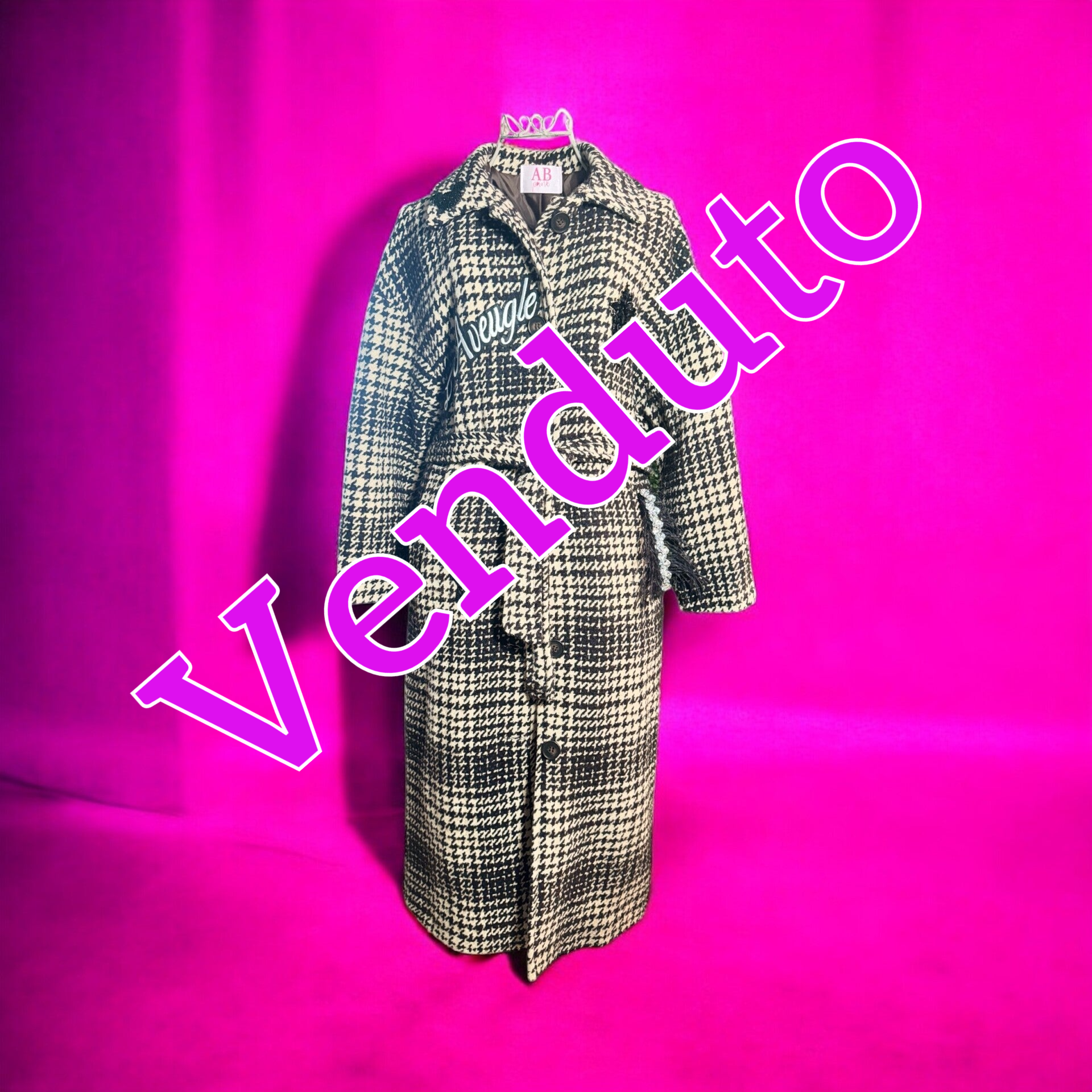 Cappotto AB pink "Mickey Mouse"