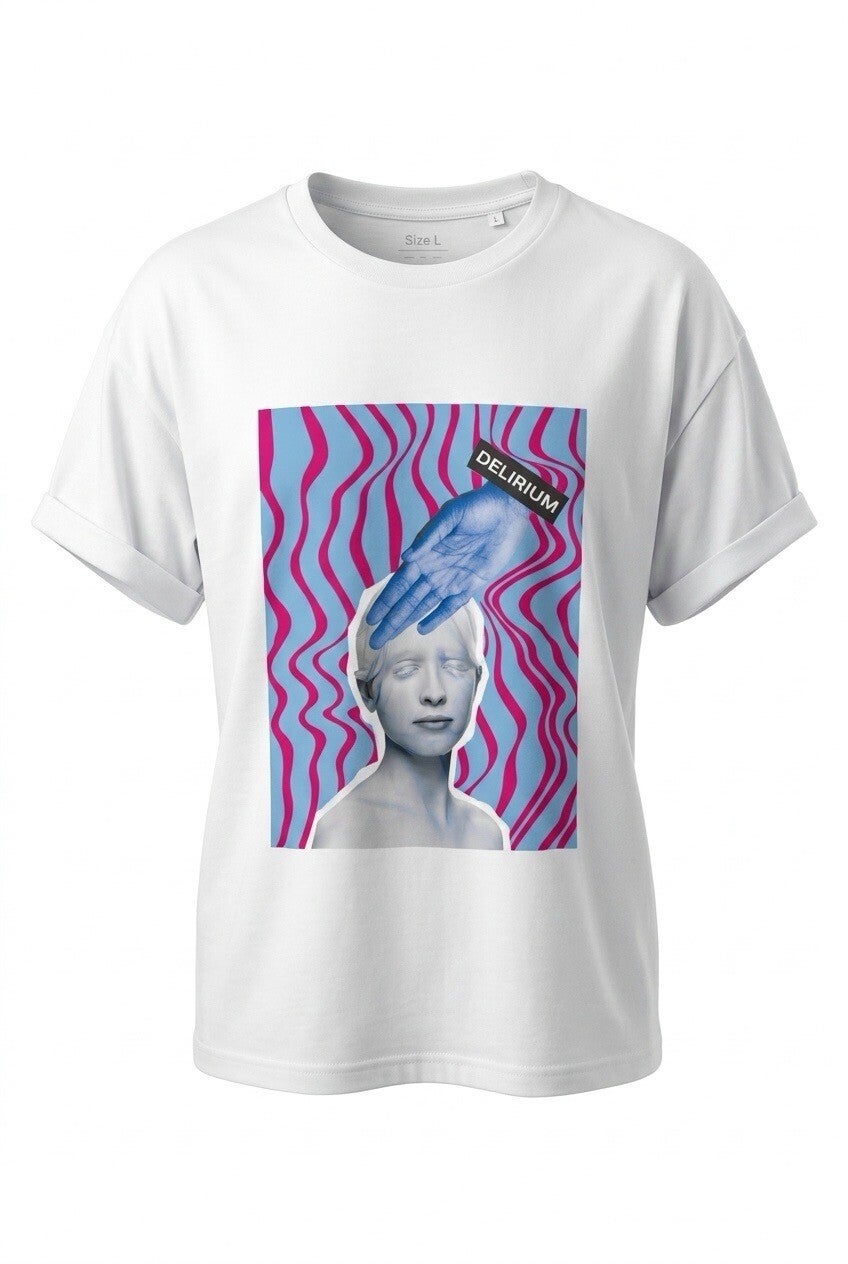 ABpink “Delirium” T-Shirt – Arte da indossare.