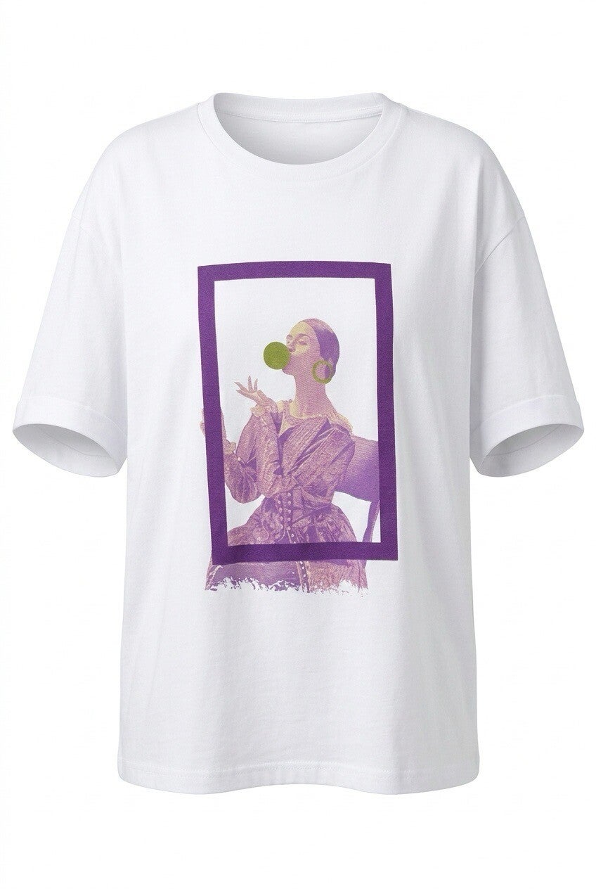 ABpink T-Shirt – Eleganza fuori dagli schemi.