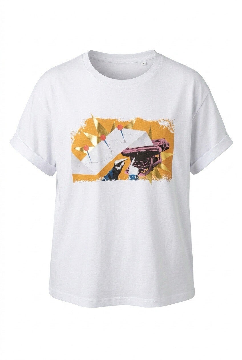 ABpink T-Shirt – Scrivi il tuo impatto.