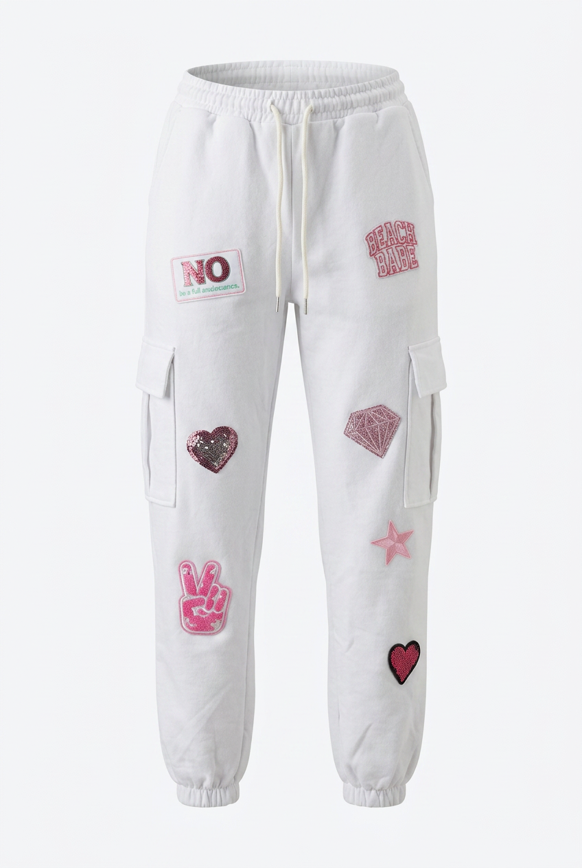 Pantaloni tuta ABpink #3
