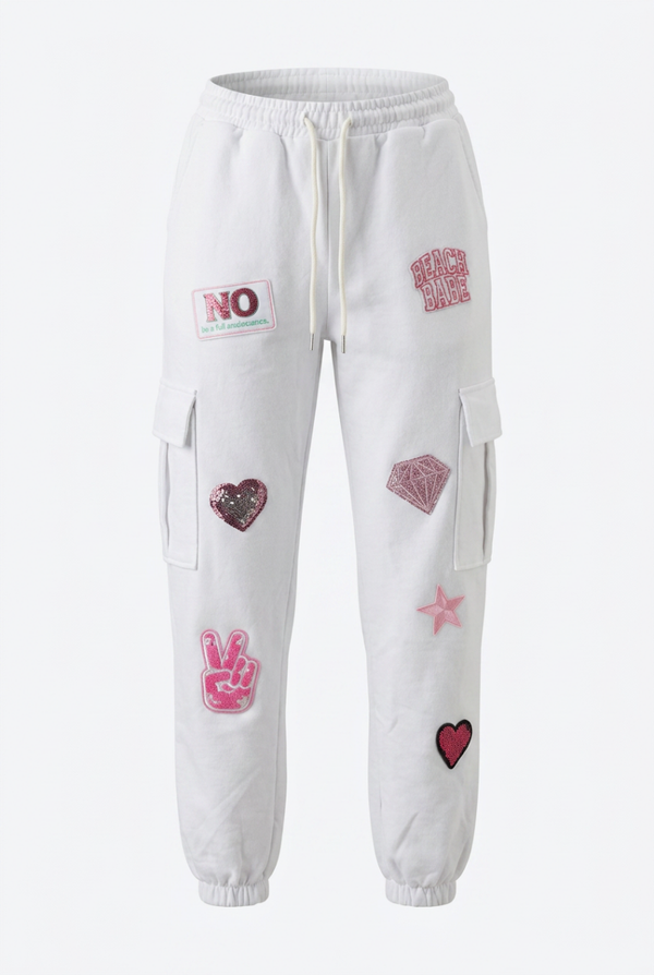 Pantaloni tuta ABpink #3