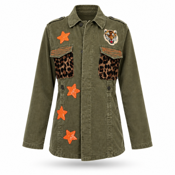 Giacchina ABpink® Stars & Tiger