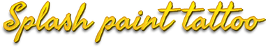 Splash Paint tattoo