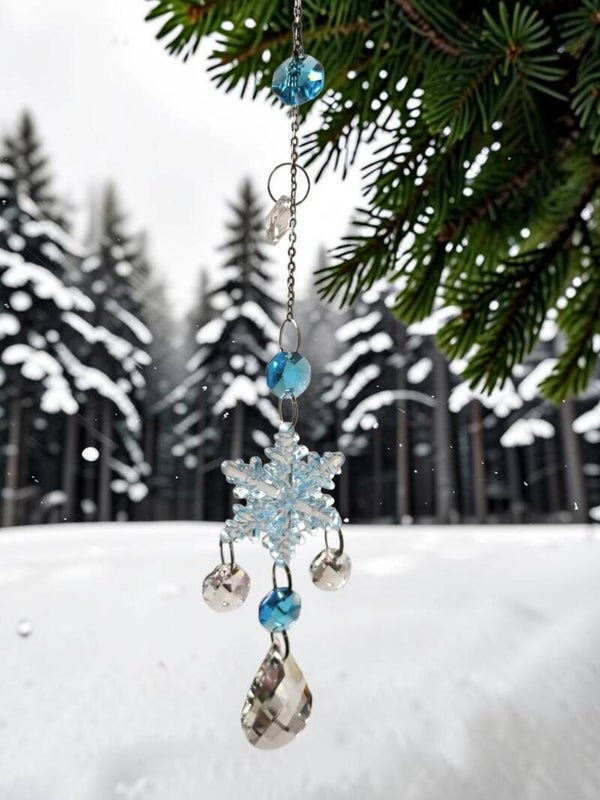 Schneeflocken Suncatcher