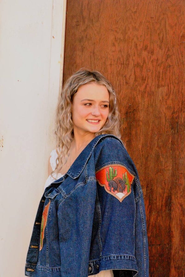 "American Sunset" Jean Jacket